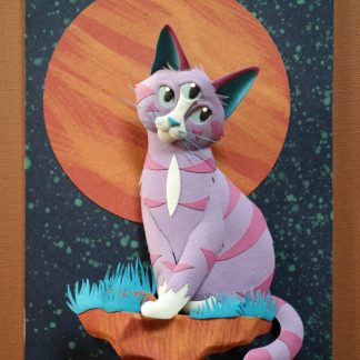 "3-Eyed Space Cat" (2023)